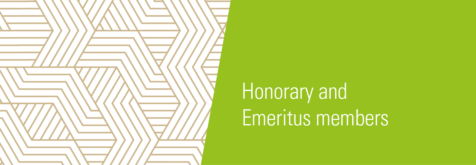 Honorary and Emeritus Members