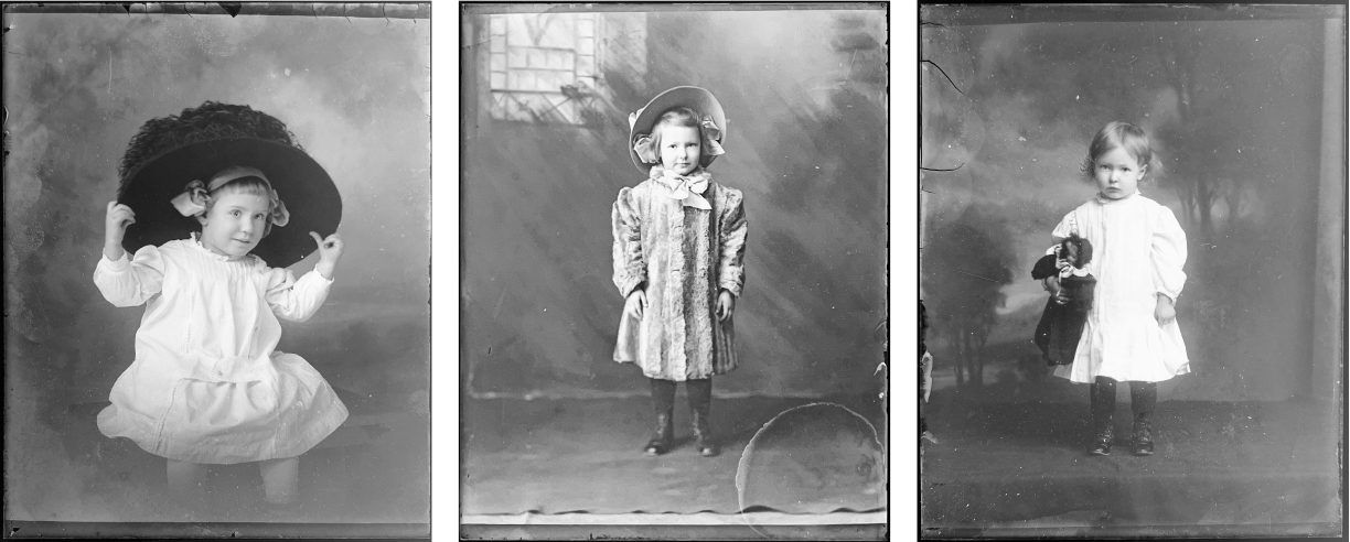 Images from dry plates