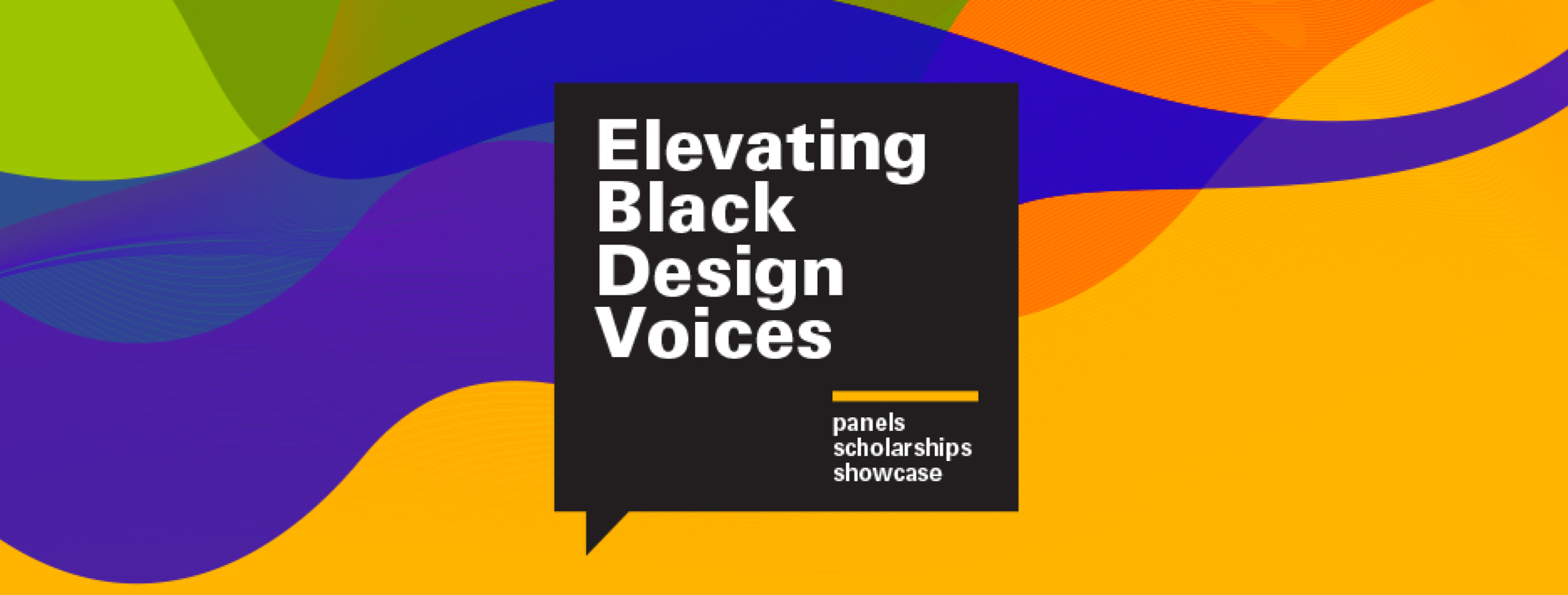 Elevating Black Design Voices Graphic